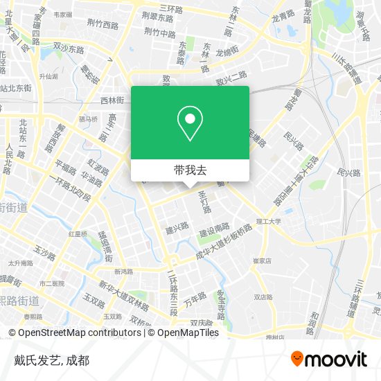 戴氏发艺地图