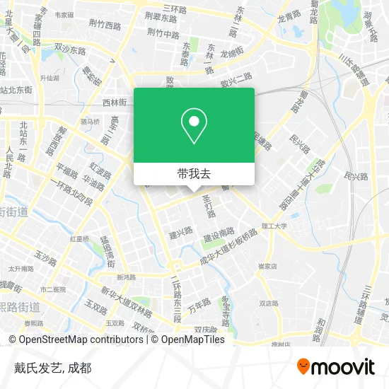戴氏发艺地图