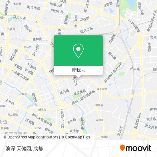 澳深·天健园地图