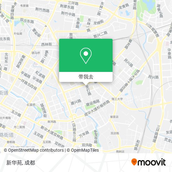 新华苑地图