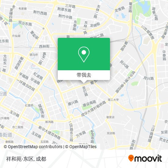 祥和苑-东区地图