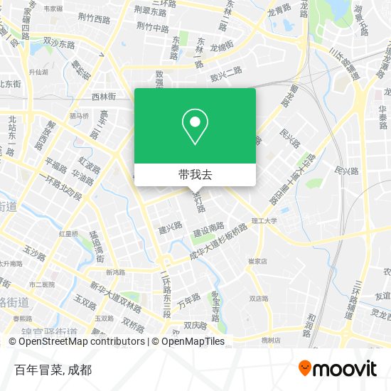百年冒菜地图