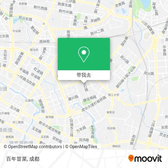 百年冒菜地图