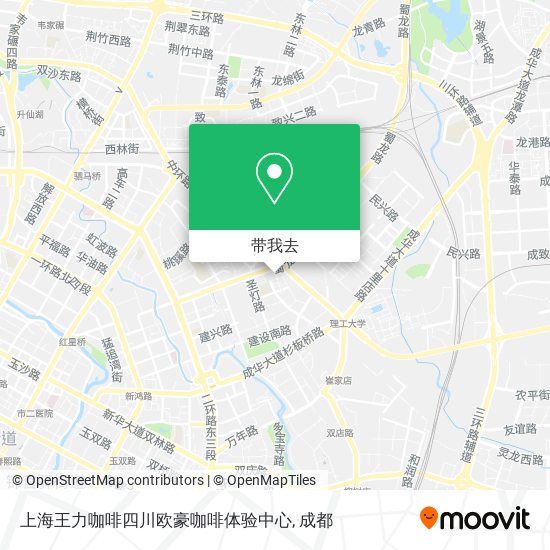 上海王力咖啡四川欧豪咖啡体验中心地图