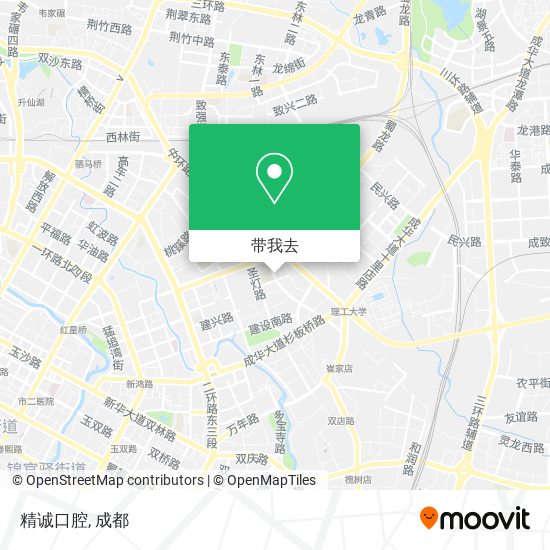 精诚口腔地图