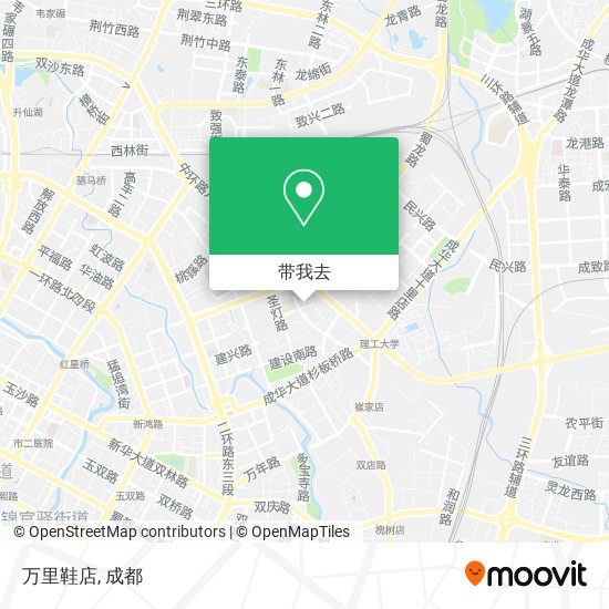 万里鞋店地图