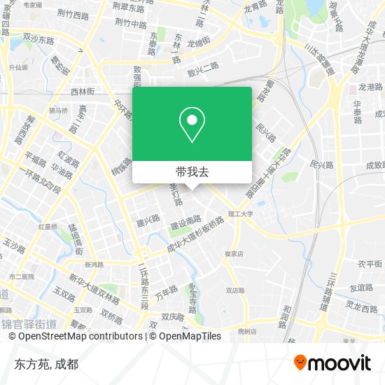 东方苑地图