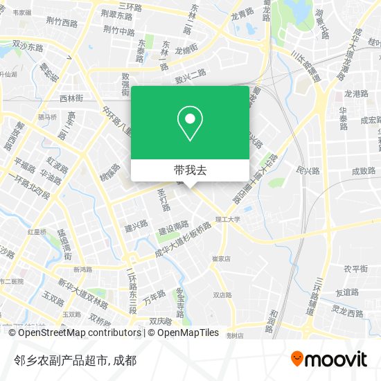 邻乡农副产品超市地图