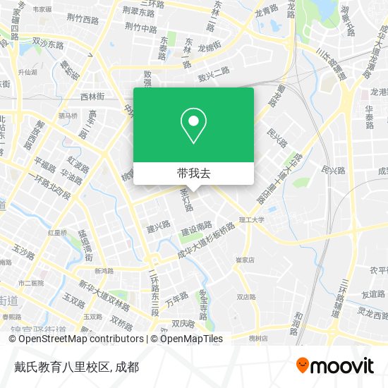 戴氏教育八里校区地图