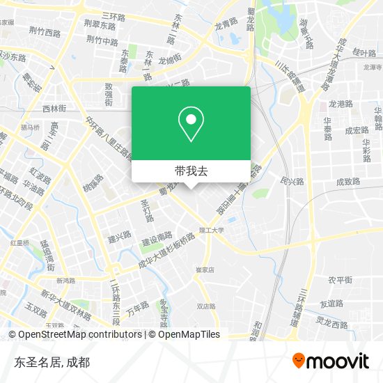 东圣名居地图