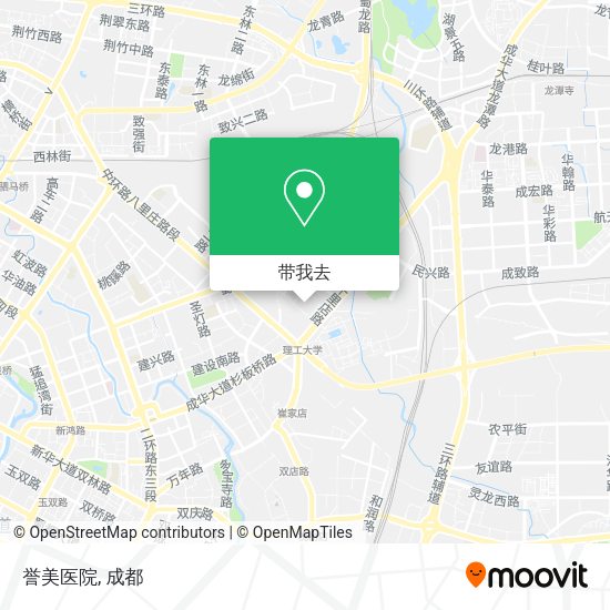 誉美医院地图