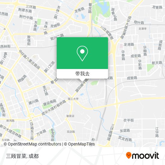 三顾冒菜地图