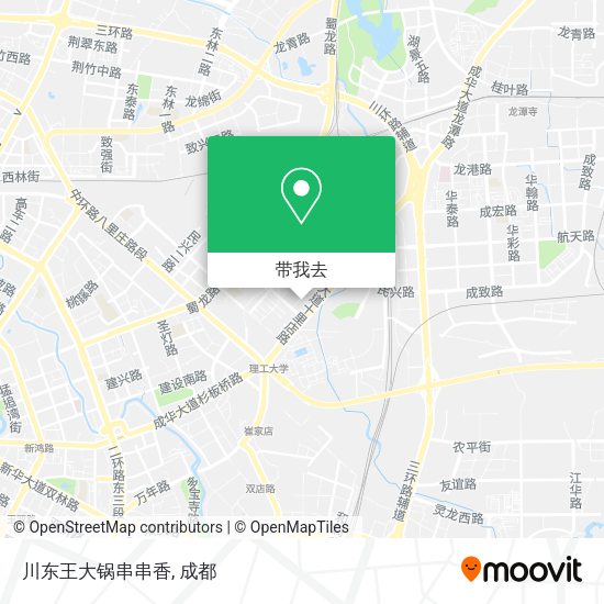 川东王大锅串串香地图