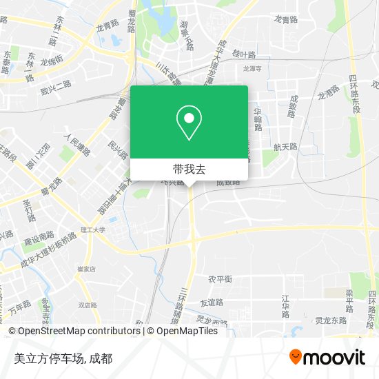 美立方停车场地图