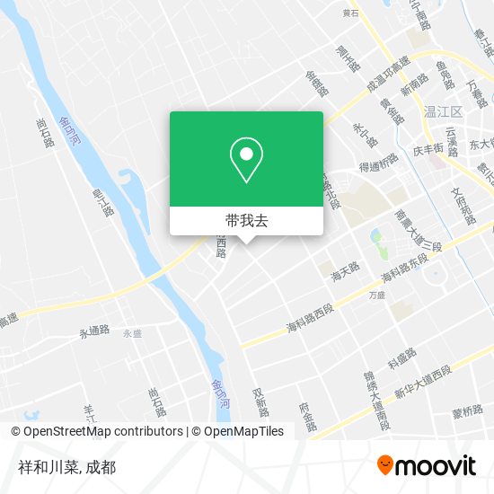 祥和川菜地图