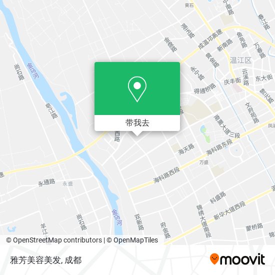 雅芳美容美发地图