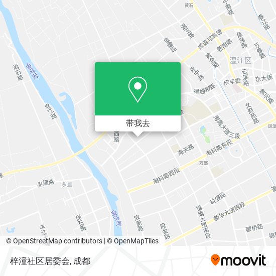 梓潼社区居委会地图