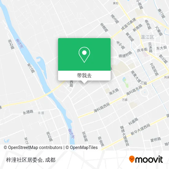 梓潼社区居委会地图