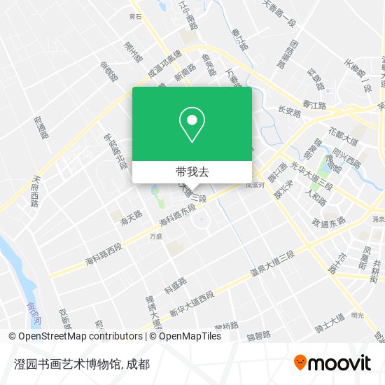 澄园书画艺术博物馆地图