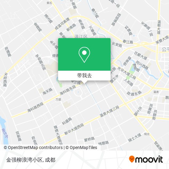 金强柳浪湾小区地图