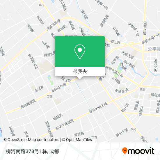 柳河南路378号1栋地图