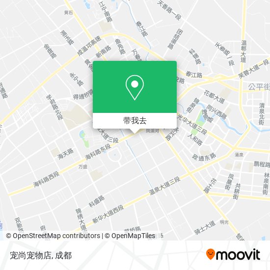 宠尚宠物店地图