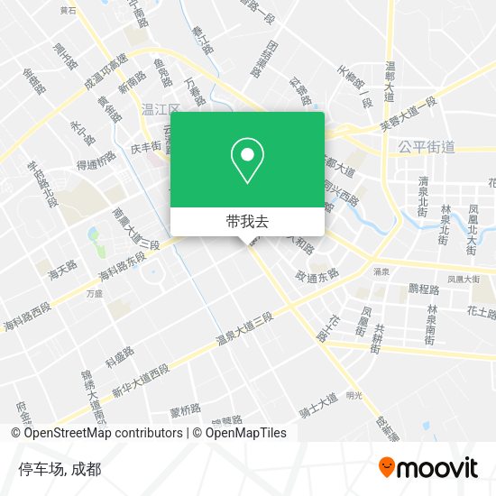 停车场地图