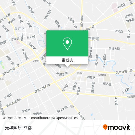 光华国际地图
