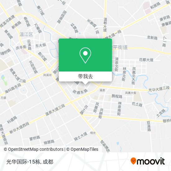 光华国际-15栋地图