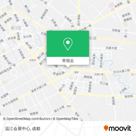 温江会展中心地图