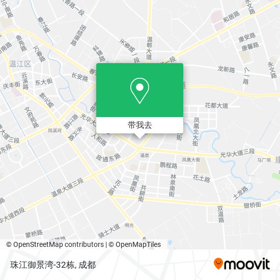 珠江御景湾-32栋地图