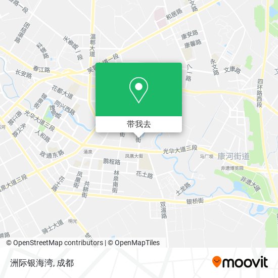 洲际银海湾地图