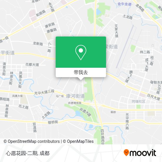 心愿花园-二期地图