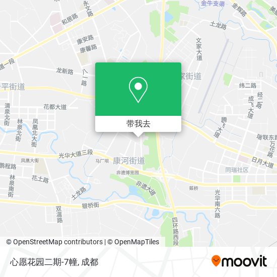 心愿花园二期-7幢地图