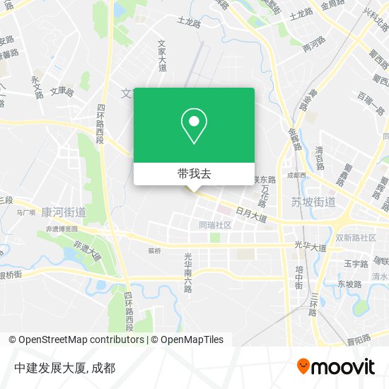 中建发展大厦地图