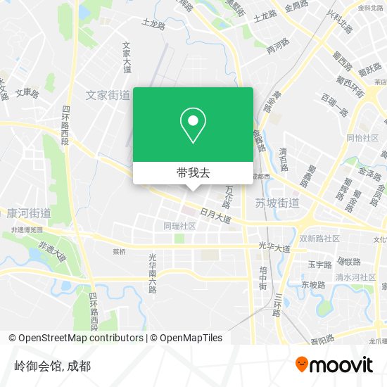 岭御会馆地图