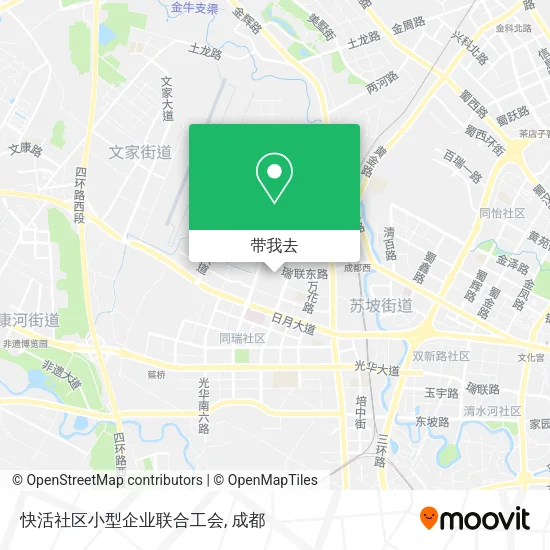 快活社区小型企业联合工会地图