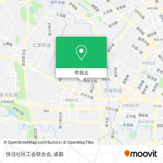 快活社区工会联合会地图