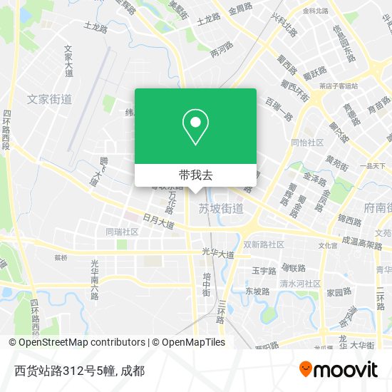 西货站路312号5幢地图