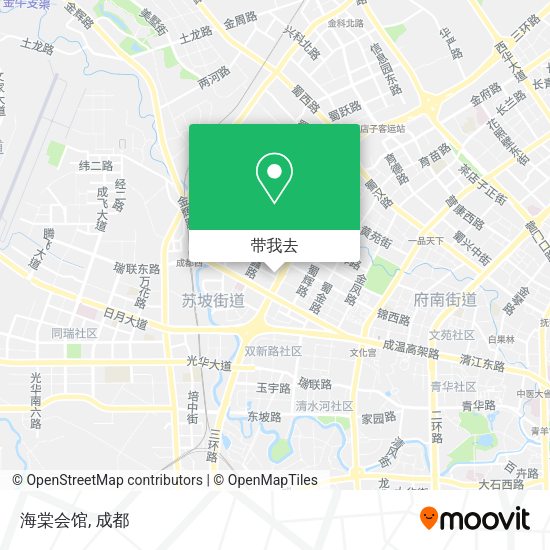 海棠会馆地图