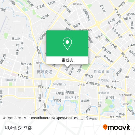 印象金沙地图