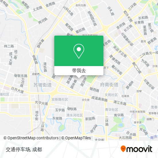 交通停车场地图
