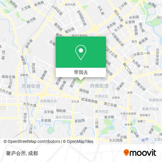 馨庐会所地图