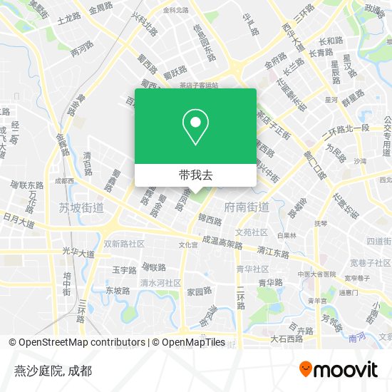 燕沙庭院地图