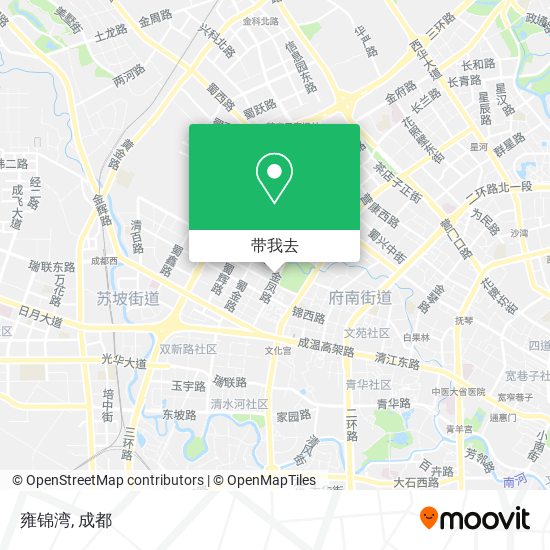 雍锦湾地图