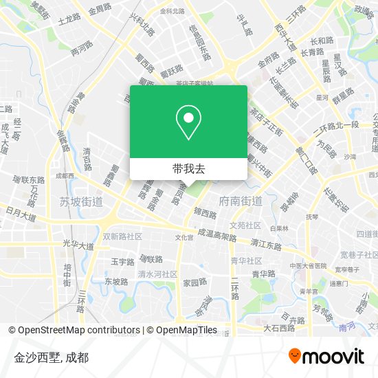 金沙西墅地图