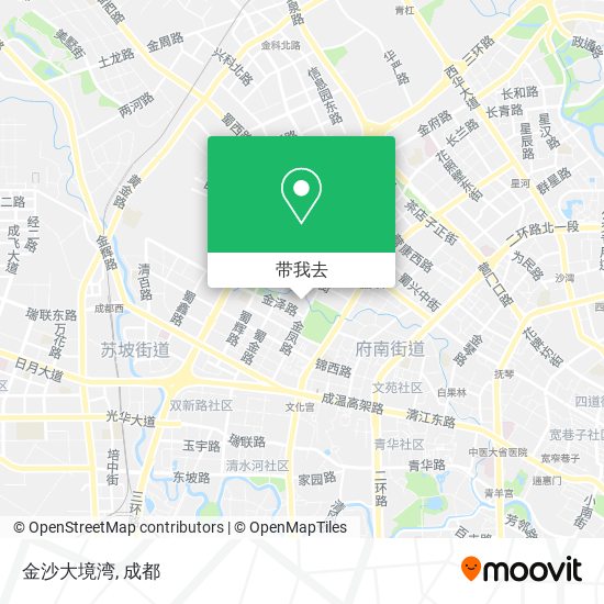 金沙大境湾地图