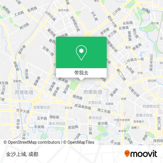 金沙上城地图