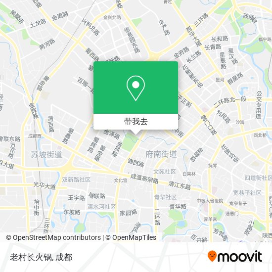 老村长火锅地图