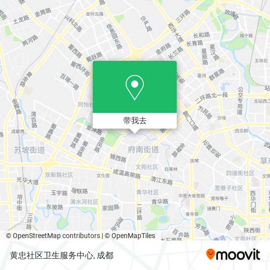 黄忠社区卫生服务中心地图